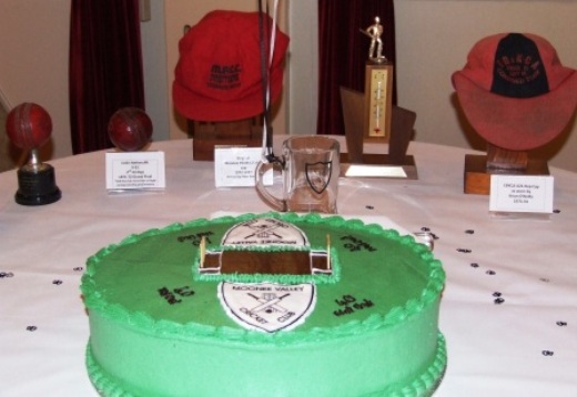 *The 40th anniversary cake, with some of our greatest memorabilia - including Colin Netherclift's famous 9/22 ball.